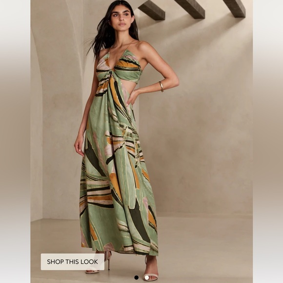 Banana Republic Dresses & Skirts - Banana Republic - Manon Linen Blend Maxi Dress